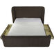 Sophia Brown Bed, Queen